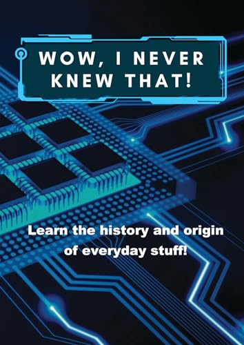 DVD cover for “Wow, I Never Knew That!” with blue circuit board design.