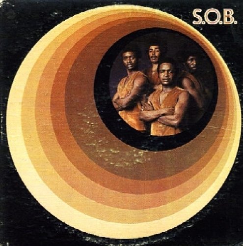 Album cover for "Shades Of Brown - S.O.B." featuring a group portrait.