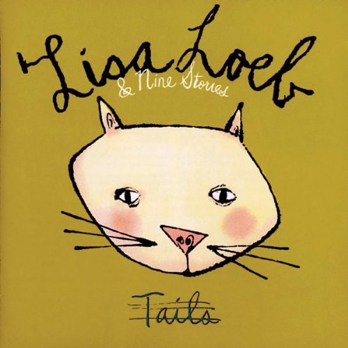 CD cover for Lisa Loeb’s “Tails” featuring a hand-drawn cat face.