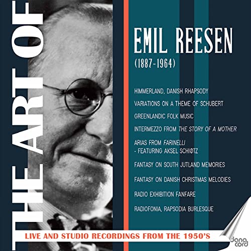 CD cover for Emil Reeseen’s 1950s recordings, featuring a portrait.