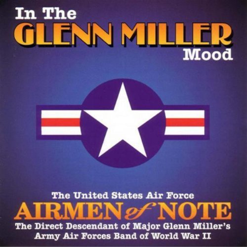 CD cover: Air Force band tribute to Glenn Miller, with star insignia.