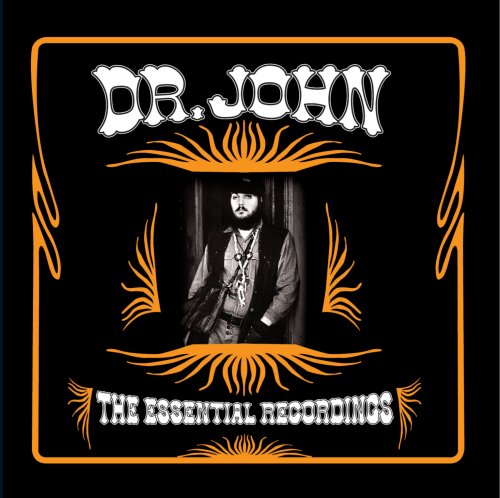 CD cover for Dr. John’s “The Essential Recordings” featuring a portrait.