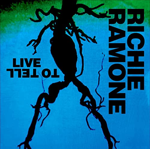 CD cover for Ramone, Richie’s “Live To Tell” with a silhouetted figure.