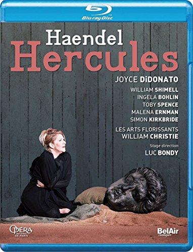 Blu-ray cover for Haendel’s Hercules opera, featuring Joyce Didonato.