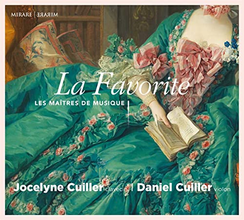 CD cover depicting a woman in a blue gown holding an open book.