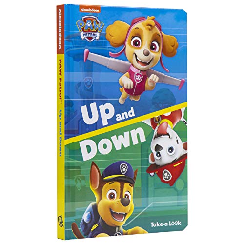Paw Patrol Up & Down Take A Look Book: Up and Down