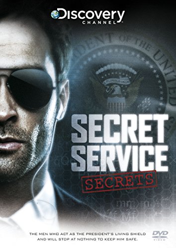 DVD cover for "Secret Service Secrets" featuring a man in sunglasses.