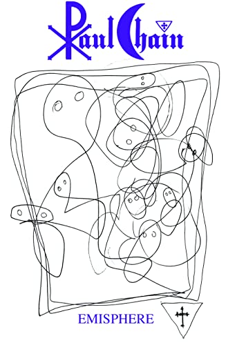 CD cover for "Emisphere" by Paul Chain, with abstract white lines.