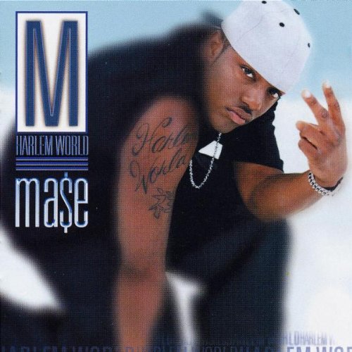CD cover for Mase’s “Harlem World” featuring the artist in a white cap.