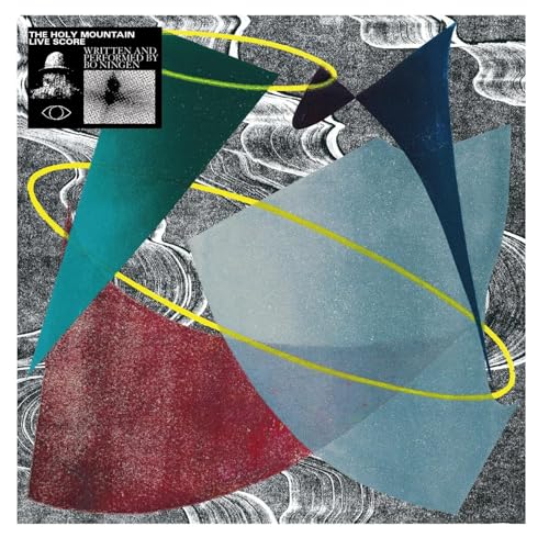 CD cover for Bo Ningen’s “The Holy Mountain Live Score” with abstract art.