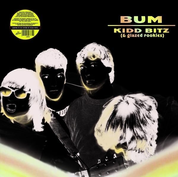 Album cover for "Bum - Kidd Bitz" featuring two people with a guitar.
