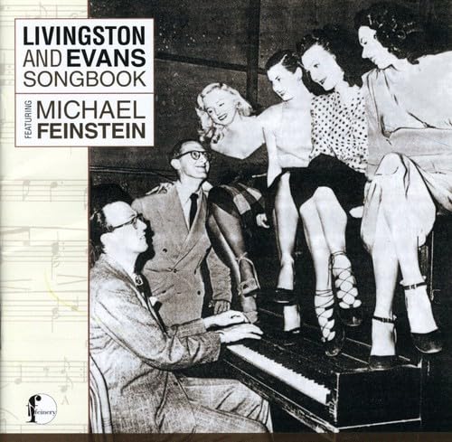 CD cover: Michael Feinstein, vintage photo of musicians and dancers.