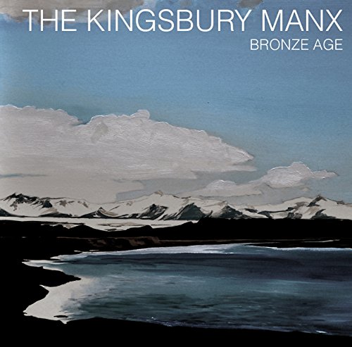 CD cover with painted landscape of mountains, water, and cloudy sky.