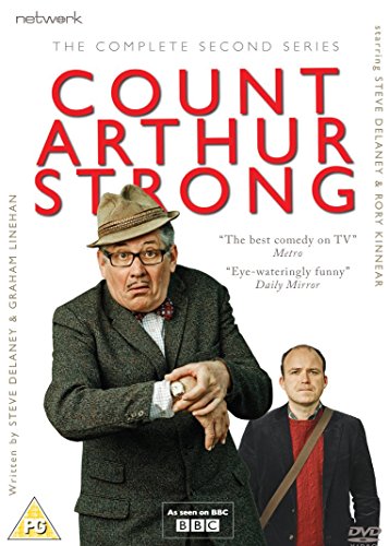 DVD cover for Count Arthur Strong featuring two men against a white background.