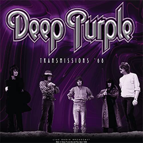 Deep Purple album cover, “Transmissions ‘68”, featuring band members.