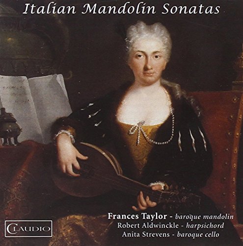 CD cover: portrait of a woman playing a mandolin, sheet music visible.