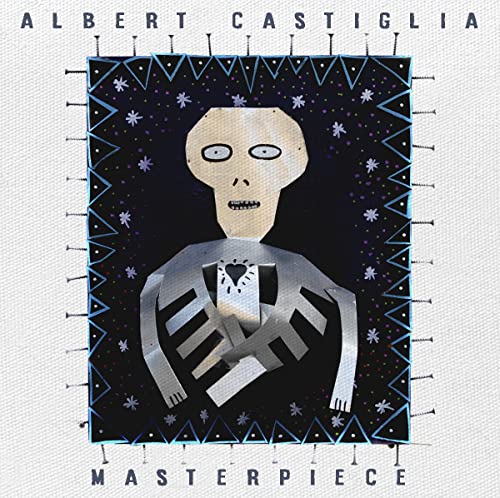 CD cover for Albert Castigliaās āMasterpieceā featuring a skull illustration.
