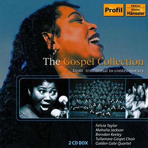 CD cover: "The Gospel Collection" featuring Mahalia Jackson and other artists.