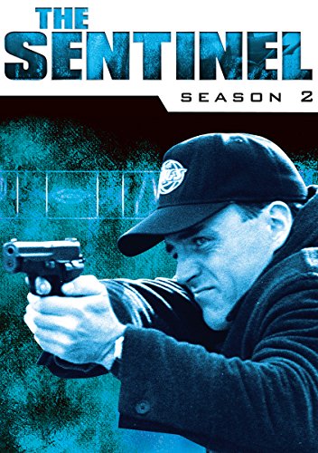 “The Sentinel” Season 2 DVD cover featuring a man with a gun.