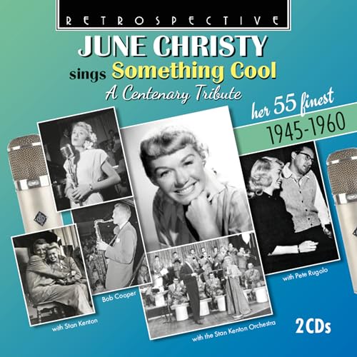 CD cover for June Christy’s “Something Cool” with vintage photos.