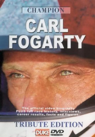 DVD cover featuring Carl Fogarty’s face and text “Champion: Carl Fogarty”.