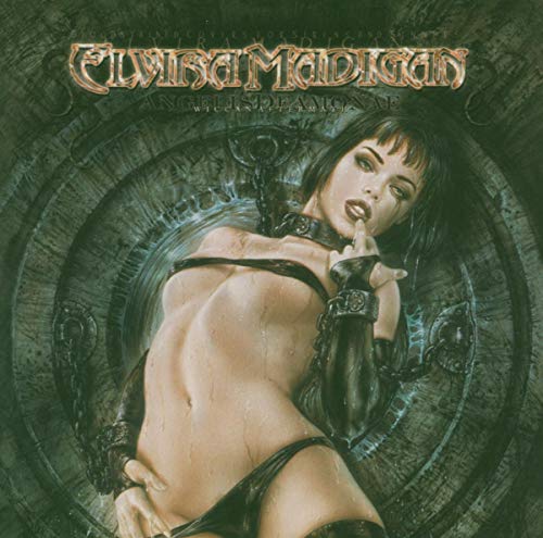 CD cover: semi-nude woman with dark hair, ornate circular background.