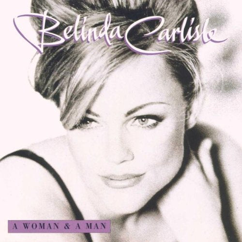 Belinda Carlisle album cover, close-up portrait of a woman.
