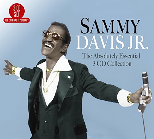 Sammy Davis Jr. album cover featuring him in a suit with a microphone.