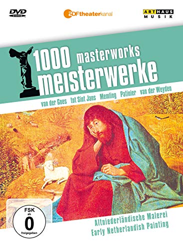 DVD cover featuring a painting of a bearded man and a white lamb.