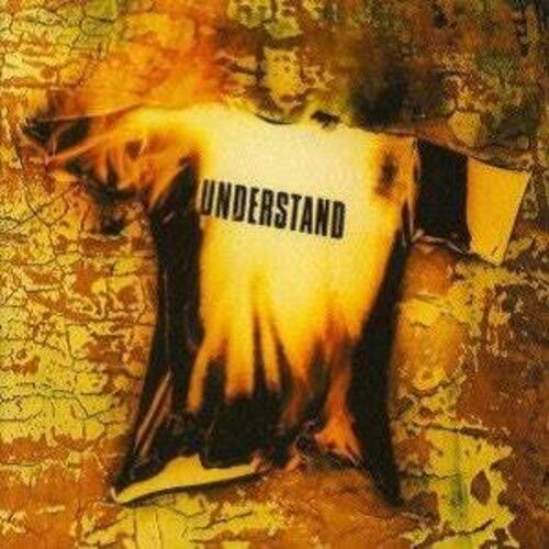 Burning figure with "Understand" text on a distressed, yellow background.