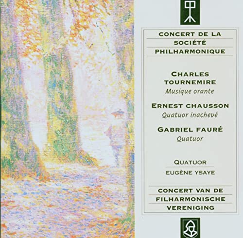CD cover with impressionist painting and composer names listed vertically.