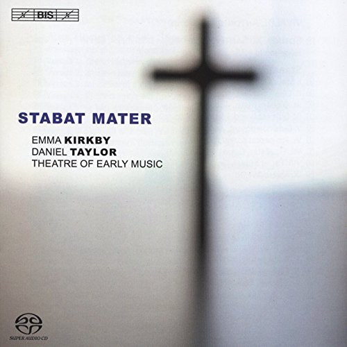 CD cover for “Stabat Mater” by Emma Kirkby, featuring a cross.
