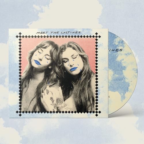 CD cover with two women and a marbled disc beside it.