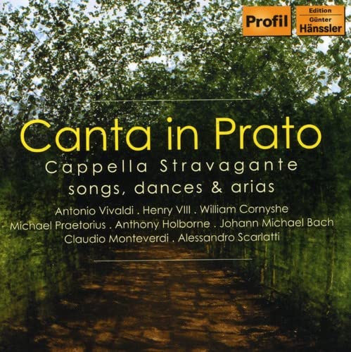 CD cover for “Canta in Prato” by Cappella Stravagante, with trees.