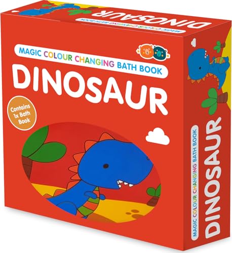 Magic Colour Changing Bath Book - Dinosaur