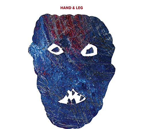CD cover for Hand & Leg’s “Lust In Peace” featuring abstract blue face.
