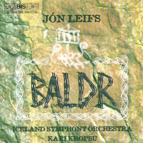 CD cover for “Baldr” by Jón Leifs, with Norse-inspired design.