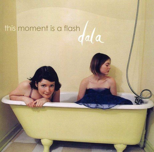 Two women in a yellow bathtub, album cover for "Dala.