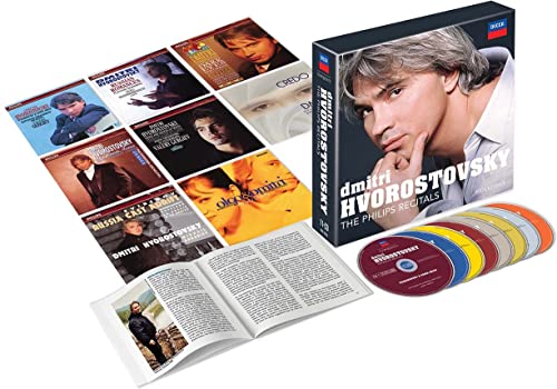 CD box set featuring portrait of opera singer Dmitri Hvorostovsky.