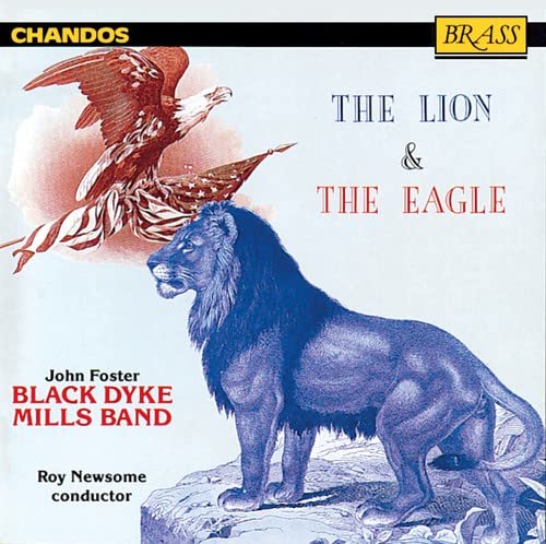 CD cover: a lion and eagle against a pale blue background.