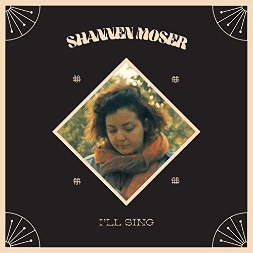 CD cover for Shannon Moser’s “I’ll Sing” featuring a portrait in a diamond.