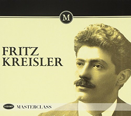 CD cover featuring a portrait of violinist Fritz Kreisler in sepia tones.