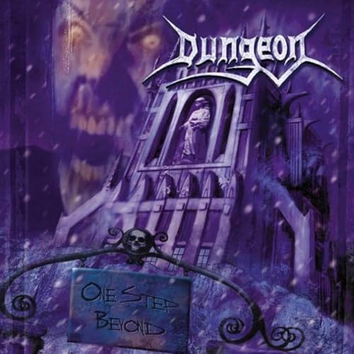 CD cover for Dungeonās āOne Step Beyondā featuring a haunted house illustration.