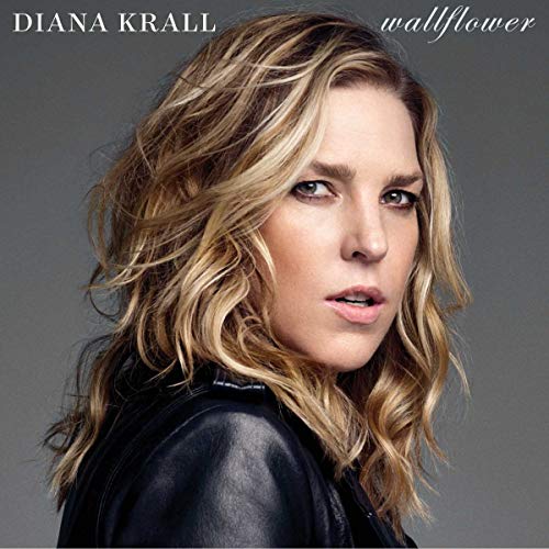 Diana Krall album cover, close-up portrait of a woman with wavy hair.