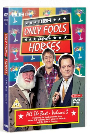 DVD cover for "Only Fools and Horses - All The Best - Volume 3".