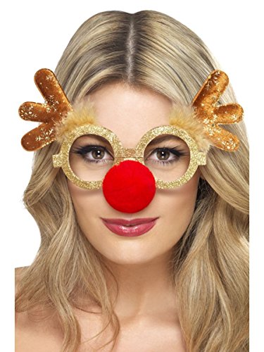 Smiffys Reindeer Comedy Specs