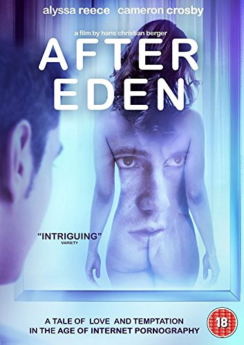 After Eden" DVD cover with a distorted, mirrored image of a couple.