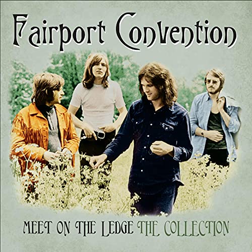 Fairport Convention album cover featuring four men in a field.
