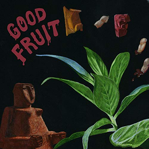 CD cover: painted fruit, plants, and a sculpted head on black.