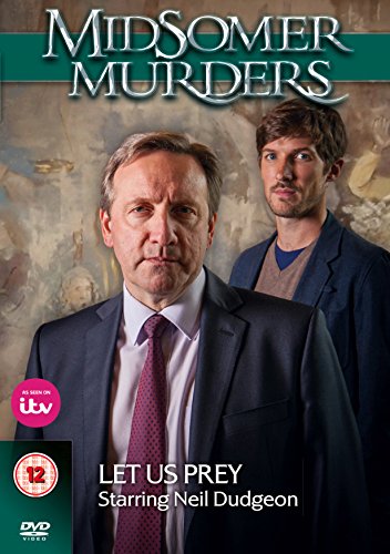 DVD cover for Midsomer Murders Let Us Prey featuring Neil Dudgeon and Gwilym Lee.